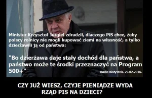 rząd zarobił...