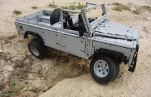 Zdalnie sterowany Land Rover z klocków LEGO [wideo]