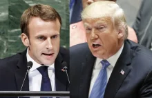 ZOBACZ, jak Macron wygląda przy Trumpie
