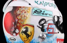 Polka pomalowała kask Sebastiana Vettela
