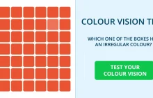 Jak z Waszą spostrzegawczością [test kolorów]