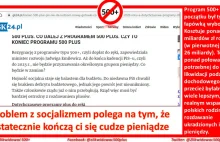 Kiedy likwidacja programu 500+?