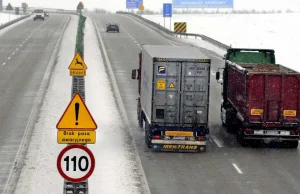 Autostrada A4: Będzie zakaz wyprzedzania dla tirów