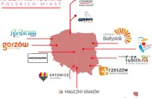 Hasła promocyjne polskich miast [Infografika]