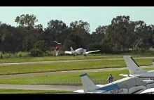 Zderzenie podczas startu w Clearwater Airpark na Florydzie