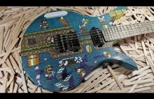Facet zbudował gitarę Super Mario z 10000 patyczków