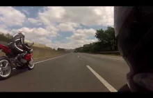 Lamborghini Aventador e S1000rr vs ZX10R 06