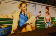 Feministce nie podoba się mural, bo przedstawia pewnego siebie mężczyznę.