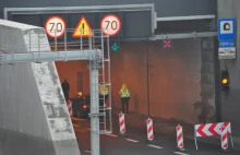 Tunel pod Martwą Wisłą: pojawił się przeciek, potrzebny wykop