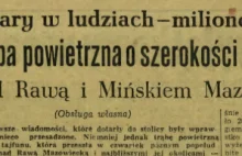 1958 - Trąby powietrzne na Mazowszu