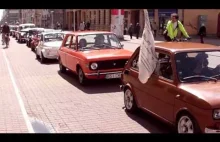 Parada starych samochodów w Łodzi (22.04.12)