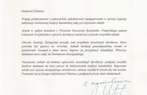 STOP zakazowi Tabaki - UE szykuje nam Kaszubskie ACTA's cz. 2 LIST...