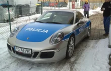 Porsche w polskiej policji - spieszymy z wyjaśnieniem