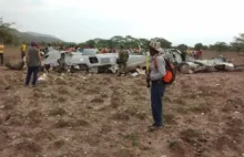 W Kolumbii rozbił się samolot wojskowy - CASA