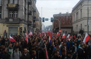 Katowice, Łódź, Bydgoszcz - kolejne marsze przeciwko imigrantom [+FOTO / VIDEO]