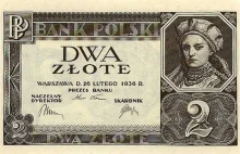 Od marek po "królewskie" złote. Polski pieniądz papierowy w XX wieku