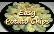 Homemade Microwave Potato Chips