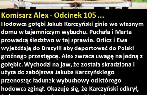 Komisarz Alex – Odcinek 105: Zaczynamy nowy sezon, sprawdź co się wydarzy!