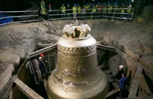 Największy dzwon na świecie powstał w Krakowie. Waży 55 ton