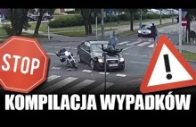 Kompilacja wypadków ze skrzyżowania we Włocławku