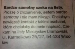 Samotność dzieje sie obok nas. Pomożesz?