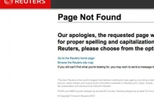 Reuters znów zhackowany