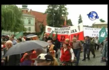 Manifestacja przeciwko rządowi Donaldda Tuska