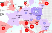 Polska fioletową wyspą