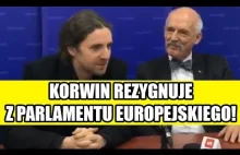 Janusz Korwin-Mikke rezygnuje z mandatu europosła! [WIDEO]