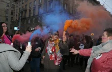 Międzynarodowy strajk kobiet zakorkował Wrocław