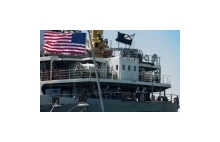 Rosyjska piechota morska weszła na pokład niszczyciela USA (ang)