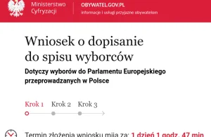 Ostatni dzień na dopisanie się do listy wyborców w innym mieście!