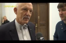 Janusz Korwin-Mikke udziela wywiadu dla Charlie Hebdo