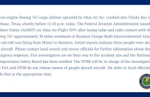 USA - Katastrofa samolotu cargo Boeing 767