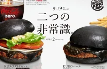 Burger King w Japoni zaczyna serwować czarne chamburgery