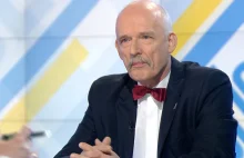 Janusz Korwin-Mikke w programie Jeden na jeden 12.03.2015 TVN 24