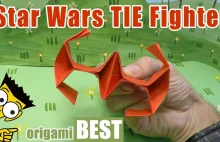 Złożyć się Origami Star Wars TIE Fighter - Origami BEST #origami