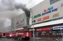 Rosja: 64 osoby zginęły w pożarze centrum handlowego
