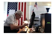 92-letni weteran wysyła paczki z pirackimi filmami amerykańskim żołnierzom