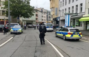 Atak nożownika w Wuppertal, niedaleko Dusseldorfu