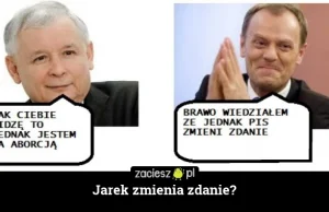 Jarek zmienia zdanie?