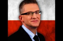 Grzegorz Braun pod Muzeum Żydów Polskich w sprawie antypolskiej propagandy