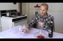 Napowietrzanie wina