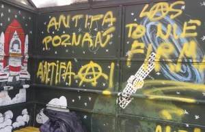 Antifa zniszczyła pracę dzieci