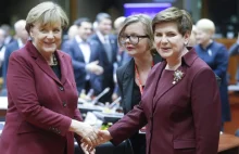 Szydło zdziwiła Merkel, a Tusk nieogolony