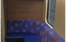 Narożnik w zwykłym pociągu w Holandii :)