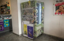 We Wrocławiu stanął pierwszy w Polsce automat do sprzedaży suszu konopnego C-D