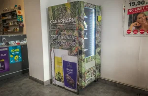 We Wrocławiu stanął pierwszy w Polsce automat do sprzedaży suszu konopnego CBD