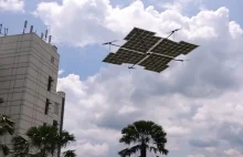 Pierwszy quadrocopter zasilany panelami solarnymi może latać całymi godzinami