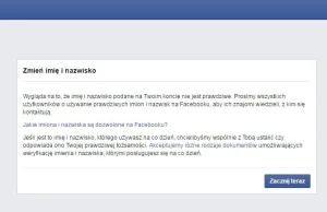 Facebook wymusza przesłanie skanów dokumentów potwierdzających tożsamość!